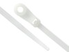 Picture of 6 Inch Natural Nylon Cable Ties with Mounting Hole - 100 Pack