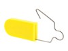 Picture of Yellow Plastic Padlock Security Seal with Metal Wire - 100 Pack