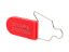 Picture of Red Plastic Security Seals with Metal Wire - 100 Pack