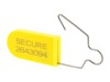 Picture of Yellow Plastic Security Seals with Metal Wire - 100 Pack