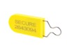 Picture of Yellow Plastic Security Seals with Metal Wire - 100 Pack