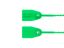 Picture of 11.5 Inch Green Pull Tight Plastic Seals - 100 Pack