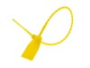 Picture of 11.5 Inch Yellow Pull Tight Plastic Seals - 100 Pack