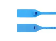 Show details for 13 Inch Heavy-Duty Blue Pull Tight Plastic Seal - 100 Pack Picture of 13 Inch Heavy-Duty Blue Pull Tight Plastic Seal - 100 Pack