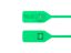 Picture of 13 Inch Green Tear Away Plastic Seal w/ Steel Lock - 100 Pack