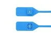 Picture of 13 Inch Blue Tear Away Plastic Seal with Steel Lock - 100 Pack