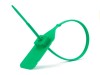 Picture of 13 Inch Green Tear Away Plastic Seal with Steel Lock - 100 Pack