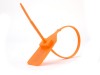 Picture of 13 Inch Orange Tear Away Plastic Seal with Steel Lock - 100 Pack