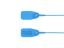 Picture of 12.5 Inch Blue Pull Tight Plastic Seal w/ Steel Lock - 100 Pack