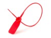 Picture of 12.5 Inch Red Pull Tight Plastic Seal with Steel Lock - 100 Pack