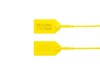 Picture of 8 Inch Yellow Light-Duty Pull Tight Plastic Seals - 100 Pack