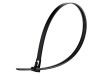 Picture of 14 Inch Black Releasable Cable Ties - 100 Pack, UV Resistant, Nylon, 50 Lbs Tensile Strength