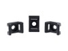 Picture of 5 mm Black Nylon Saddle Tie Mounts - 100 Pack