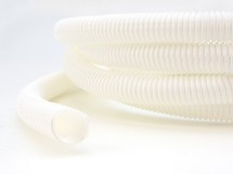 Picture of 1/2 Inch White Flexible Split Loom - 10 FT, PP, RoHs & UL Compliant