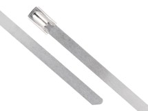 Picture of 20 Inch Stainless Steel Cable Ties - 100 Pack, 304 Grade, 200 Lbs Tensile Strength