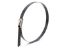 Picture of 12 Inch UV-Resistant 316 Stainless Steel Cable Ties, Black, Pack of 100, 350 Lbs Tensile Strength