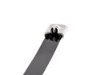 Picture of 20 Inch Black Coated 304 Stainless Steel Cable Ties - 100 Pack