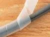 Picture of 1/2 Inch Clear Polyethylene Spiral Wrap - 10 FT