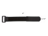 Picture of 6 Inch Black C Inch Straps - 5 Pack