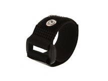 Picture of 6 Inch Black C Inch Straps with Eyelet - 5 Pack