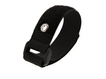 Picture of 8 Inch Black C Inch Straps with Eyelet - 5 Pack