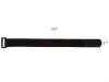 Picture of 12 Inch C Inch Straps - 5 Pack, Black, 51.7 Lbs Shear Strength, RoHs Compliant