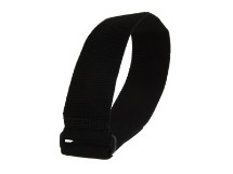 Picture of All Purpose Elastic C Inch Strap - 20 Inchx2 Inch - 5 Pack - Black