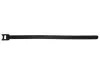 Picture of 12 Inch Black Hook & Loop Tie Wraps - 50 Pack