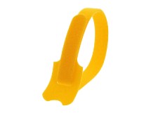 Picture of 12 Inch Yellow Hook & Loop Tie Wraps - 50 Pack