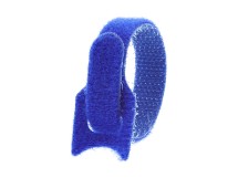 Picture of 6 Inch Blue Hook and Loop Tie Wraps - 50 Pack