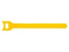 Picture of 6 Inch Yellow Hook and Loop Tie Wraps - 50 Pack