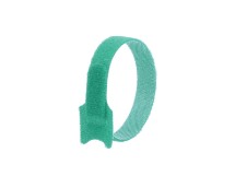 Picture of 8 Inch Green Hook & Loop Tie Wraps - 50 Pack