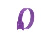 Picture of 8 Inch Purple Hook & Loop Tie Wraps - 50 Pack