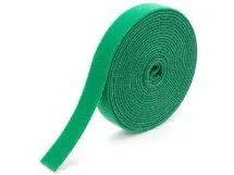 Picture of 1/2 Inch Green Hook and Loop Wrap - 25 Yards