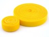 Picture of 1/2 Inch Continuous Yellow Hook & Loop Wrap - 25 Yards