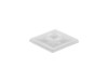 Picture of 1 1/8 Inch Square Adhesive Tie Mount - 100 Pack