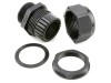 Picture of 1 1/4 Inch Black Nylon Cable Gland for 22 - 32mm Cable - 2 Pack