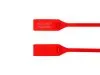 Picture of 13 Inch Heavy-Duty Red Pull Tight Plastic Seal - 100 Pack