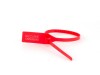 Picture of 13 Inch Heavy-Duty Red Pull Tight Plastic Seal - 100 Pack