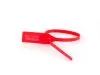 Picture of 13 Inch Heavy-Duty Red Pull Tight Plastic Seal - 100 Pack