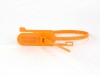 Picture of 15 Inch Tamper Evident Tear Away Orange Plastic Seal - 100 Pack