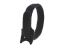 Picture of 8 Inch Black Hook and Loop Tie Wrap - 10 Pack