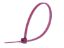 Picture of 6 Inch Purple Miniature Nylon Cable Tie - 100 Pack