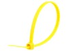 Picture of 8 Inch Yellow Standard Cable Tie - 100 Pack