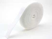 Picture of 3/4 Inch Continuous White Hook and Loop Wrap - 25 Yards