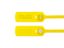 Picture of 19 Inch Standard Yellow Pull Tight Plastic Seal with Steel Locking Piece - 100 Pack