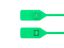 Picture of 13 Inch Standard Blank Green Tear Away Plastic Seal with Steel Locking Piece - 100 Pack