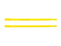 Picture of 8 Inch Fixed Length Yellow Plastic Seal - 100 Pack