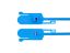 Picture of 15 Inch Blank Tamper Evident Tear Away Blue Plastic Seal - 100 Pack