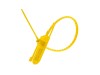 Picture of 15 Inch Tamper Evident Tear Away Yellow Plastic Seal - 100 Pack